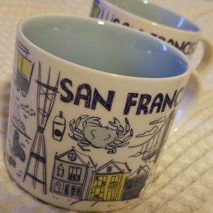 San Francisco starbucks mugs